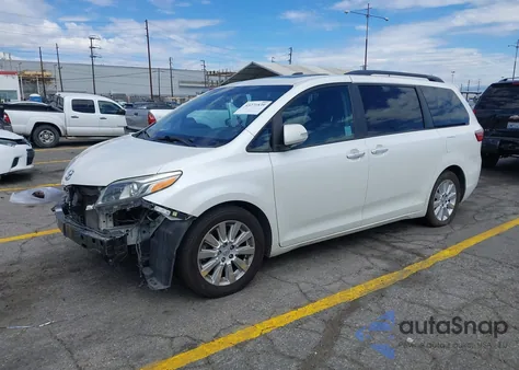2015 Toyota Sienna Limited Premium 7 Passenger from USA, damaged, VIN 5TDYK3DCXFS689957
